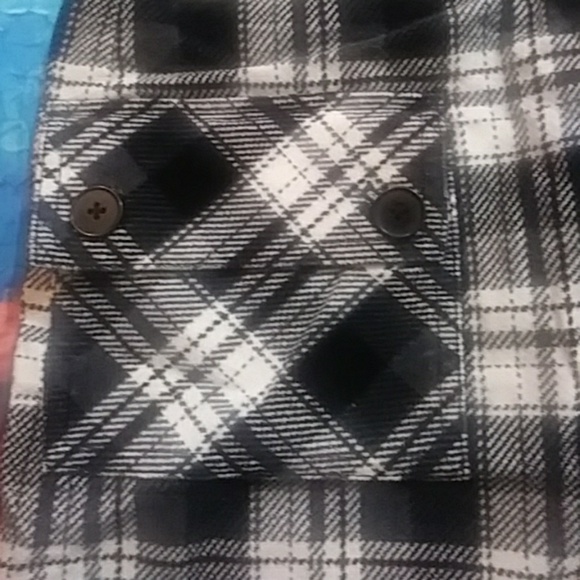 Ann Taylor Loft  Y2K Preppy Black White Skirt Size 4 - Picture 6 of 8